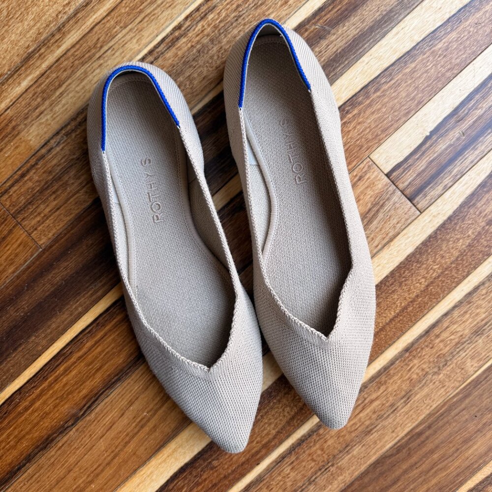 Rothy's Point Flats, Sz 9.5 - Picture 2 of 6